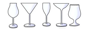 代表的なグラスの種類別特徴とおすすめ名入れグラス