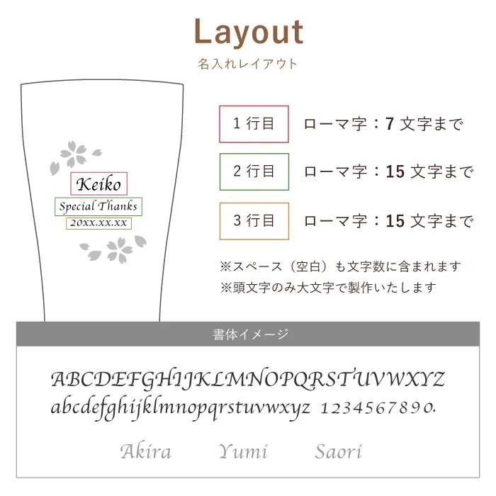 名入れレイアウト