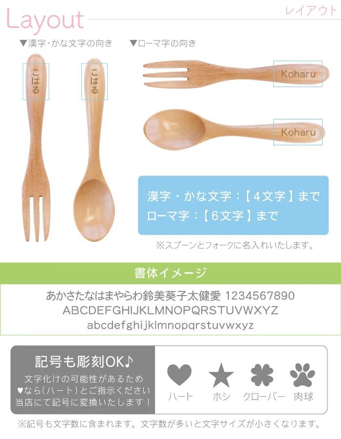 名入れレイアウト