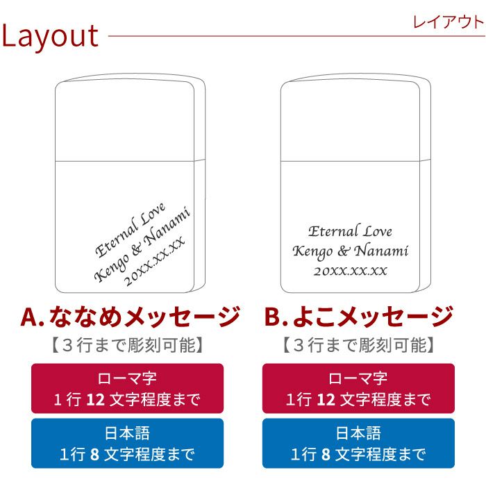 名入れzippoライターブラックアイス#150ギフトセット