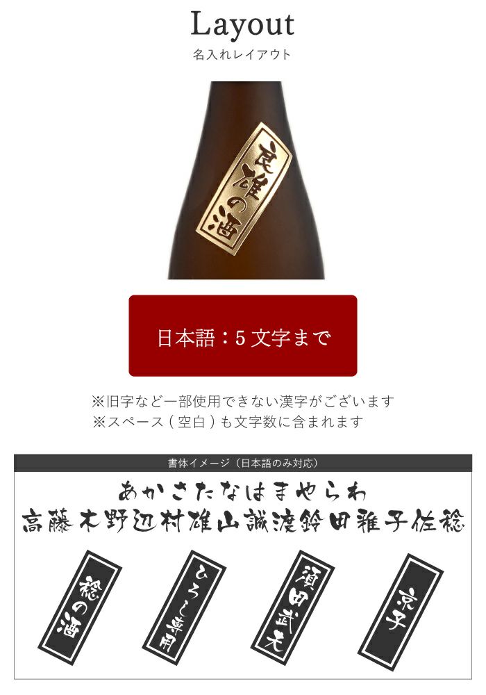 名入れボトル朝日酒造久保田萬寿720ml純米大吟醸日本酒