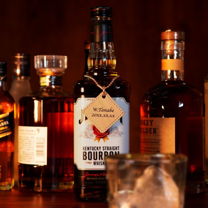 レザーボトルタグ