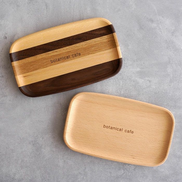 店名刻印OK！木製 キャッシュトレイ