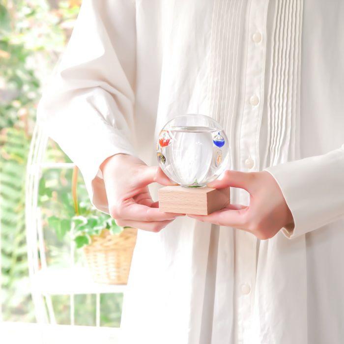 名入れガリレオ温度計 ドーム型Sサイズ