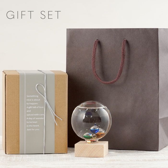 名入れガリレオ温度計 ドーム型Sサイズ