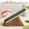 名入れ木製スマホスタンド Mサイズ