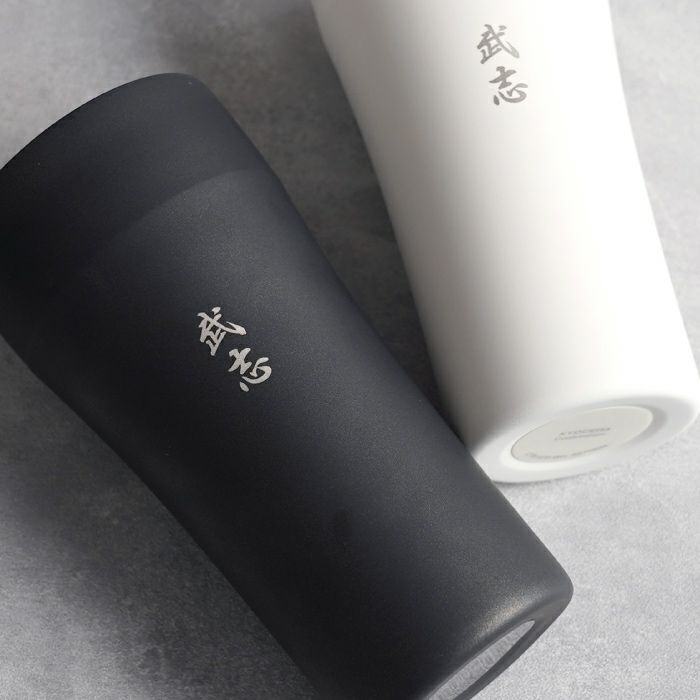 名入れ陶器風ステンレスタンブラー420ml