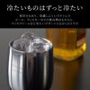 名入れ燕製2重ステンレスロックグラス250ml