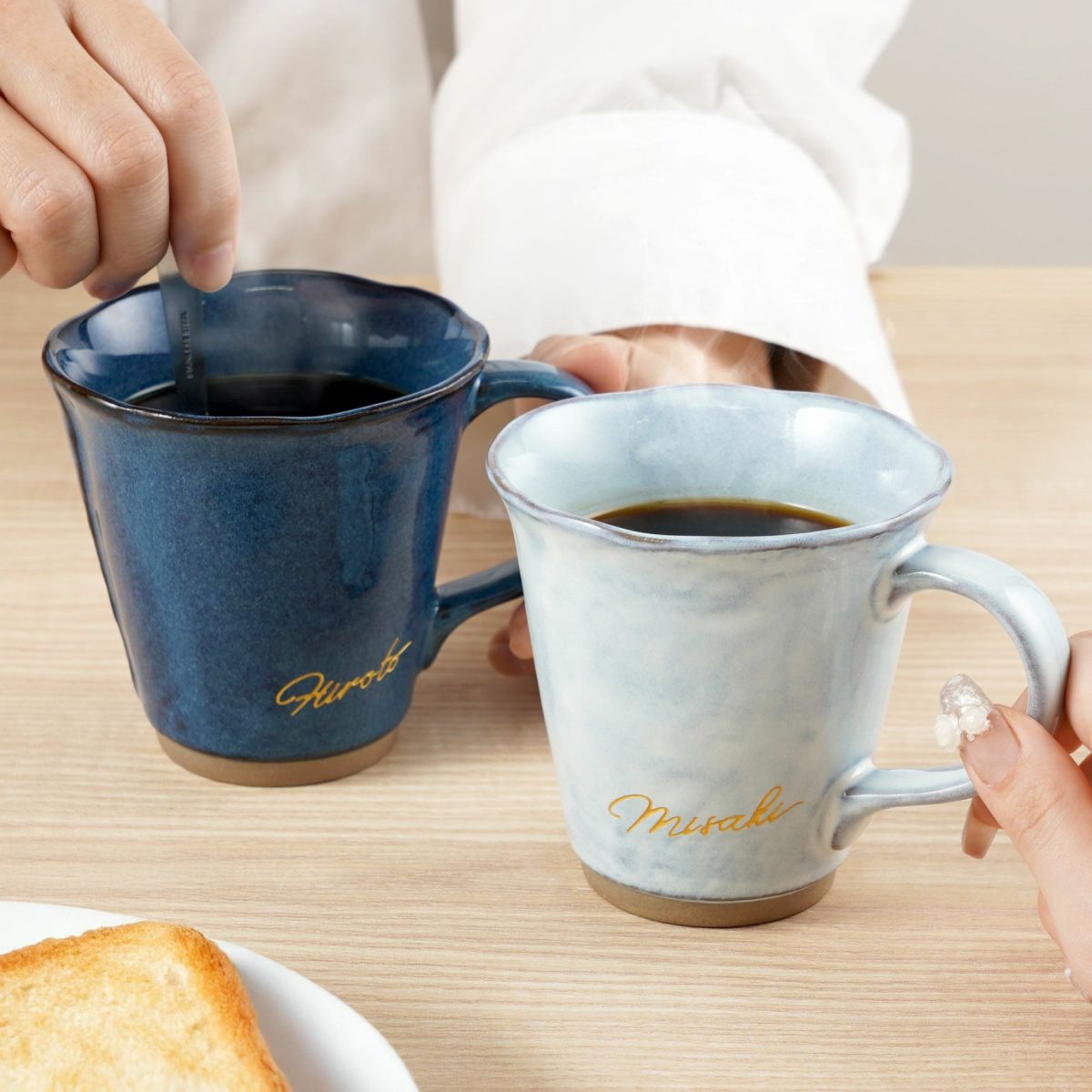 美濃焼やわらマグペア