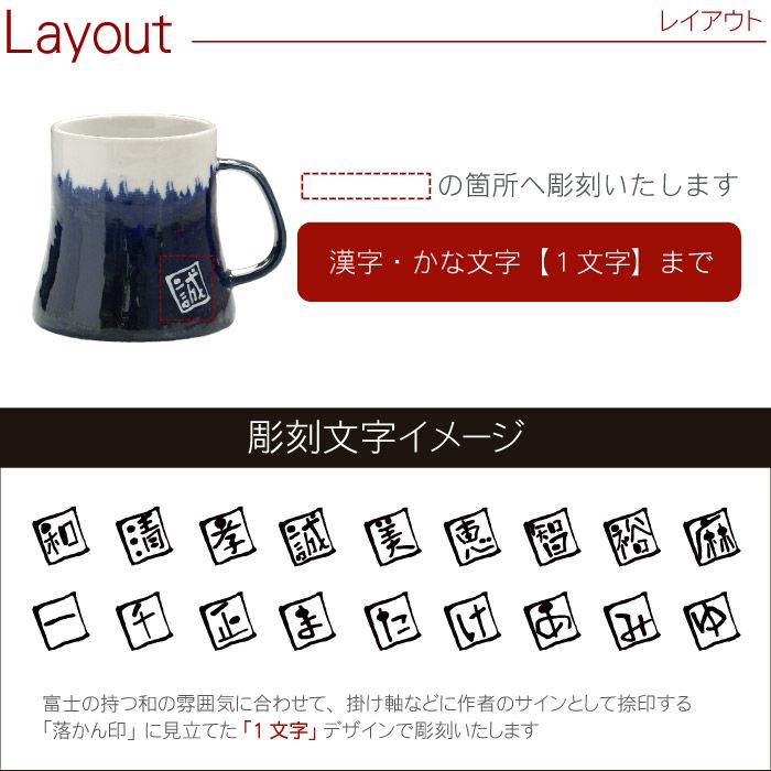 富士山マグカップ 単品
