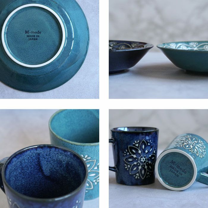 名入れモロッカン食器6点セット