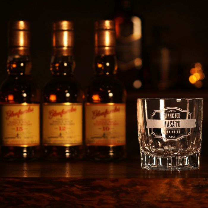 グレンファークラス200ml 10・12・15年 200ml グラスセット