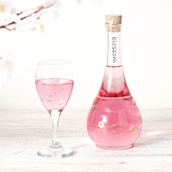 名入れ さくら梅酒（単品） 500ml