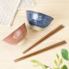 粉引 有田焼 茶碗 箸 夫婦ペア 4点セット