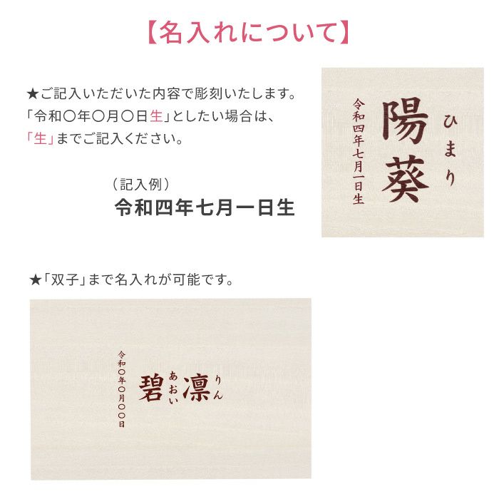 名入れについて