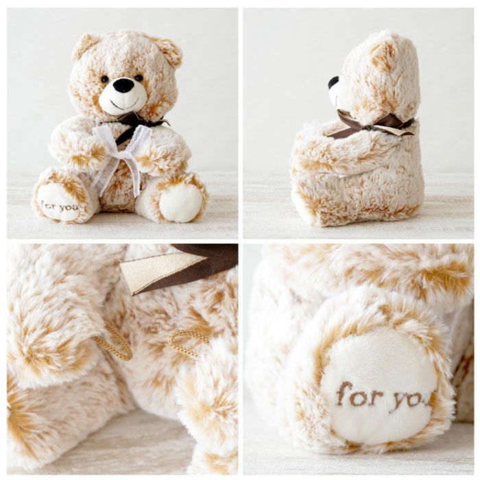 癒しのくまちゃんとLEDキャンドルセット