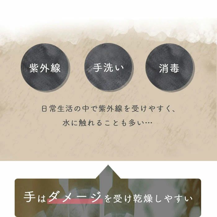 手はダメージを受けやすい