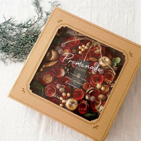 X'masリース -rose-｜ギフトショップ「FLEGRE（フレグレ）」