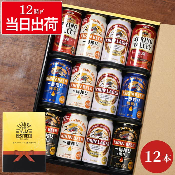 キリンビール飲み比べ12本セット