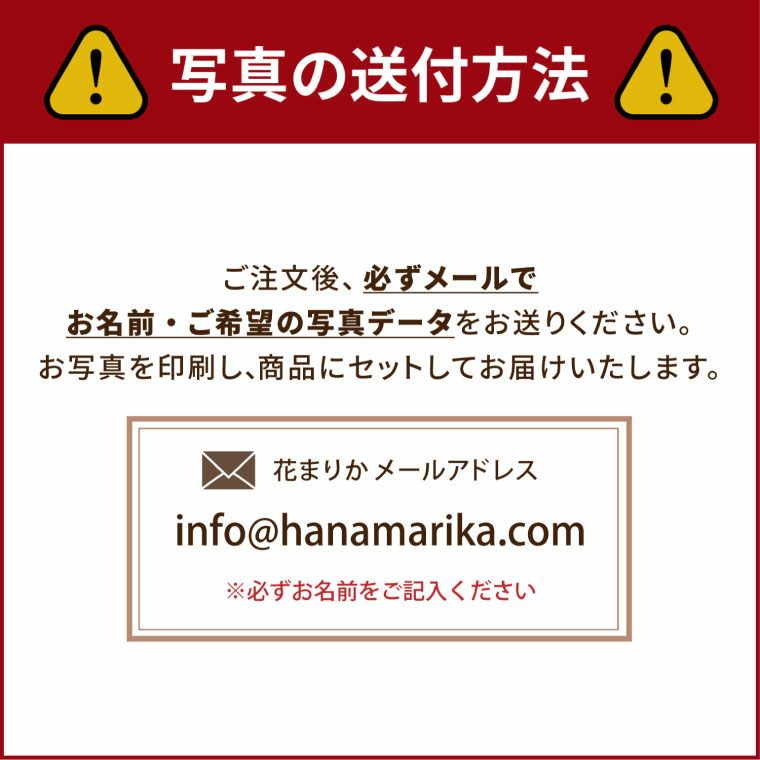 写真の送付方法