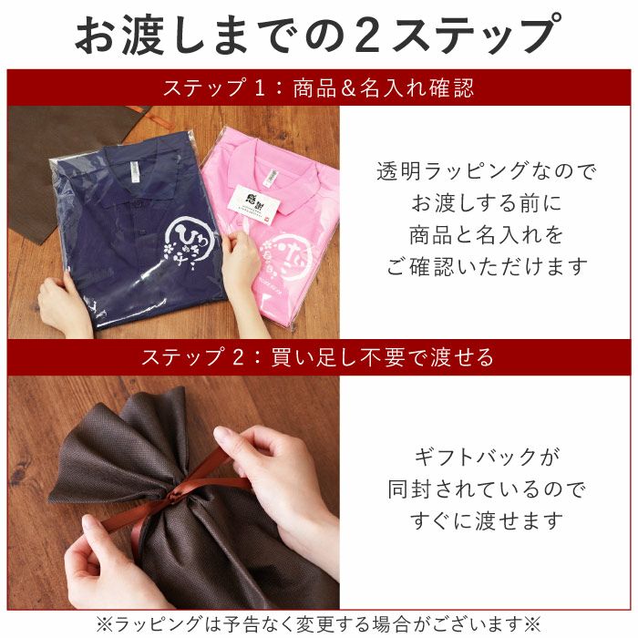 お渡しまでの2ステップ