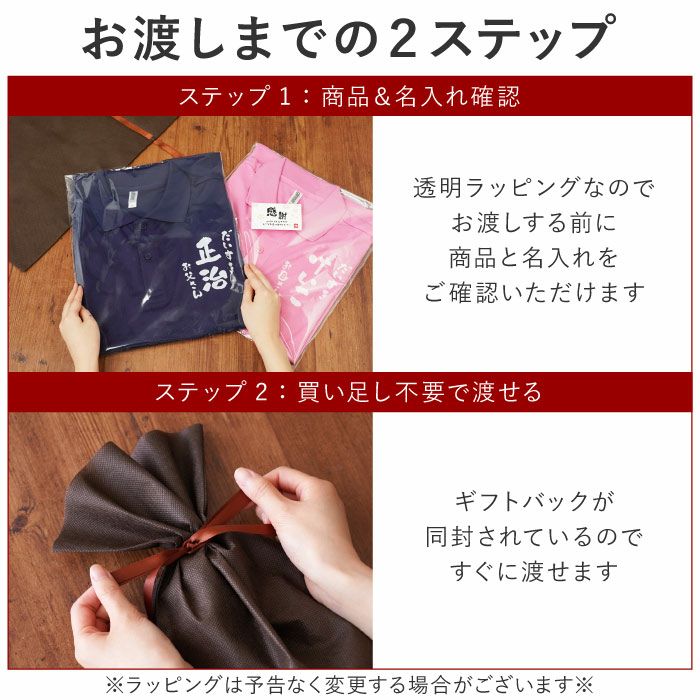 お渡しまでの2ステップ