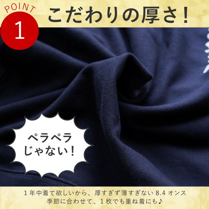 こだわりの厚さ