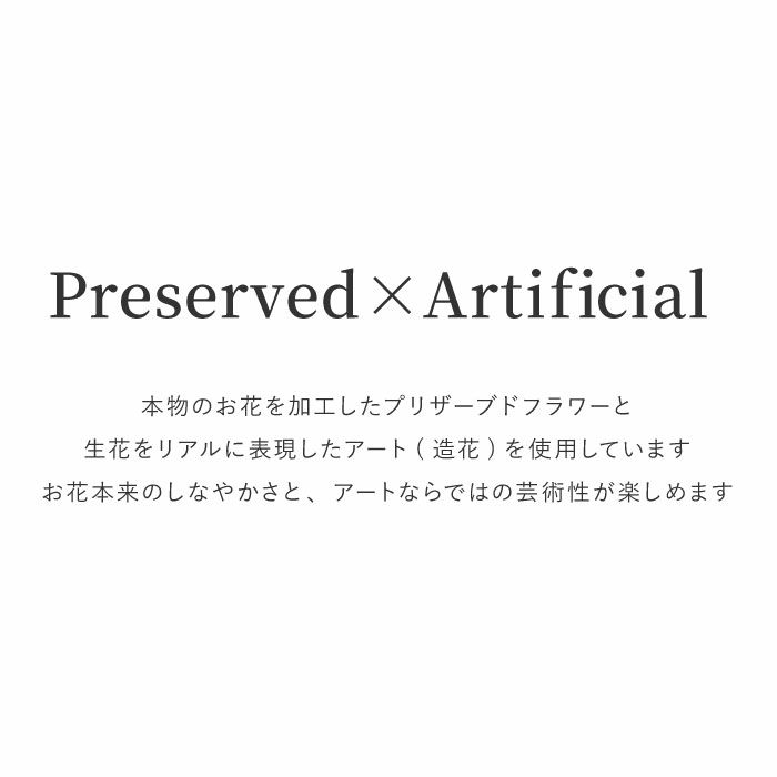 お供え花かご 胡蝶蘭 プリザーブドフラワー