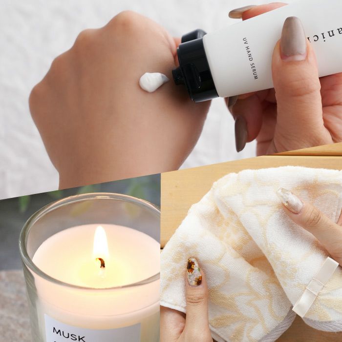 ハンドケア＆キャンドル アロマギフトセット