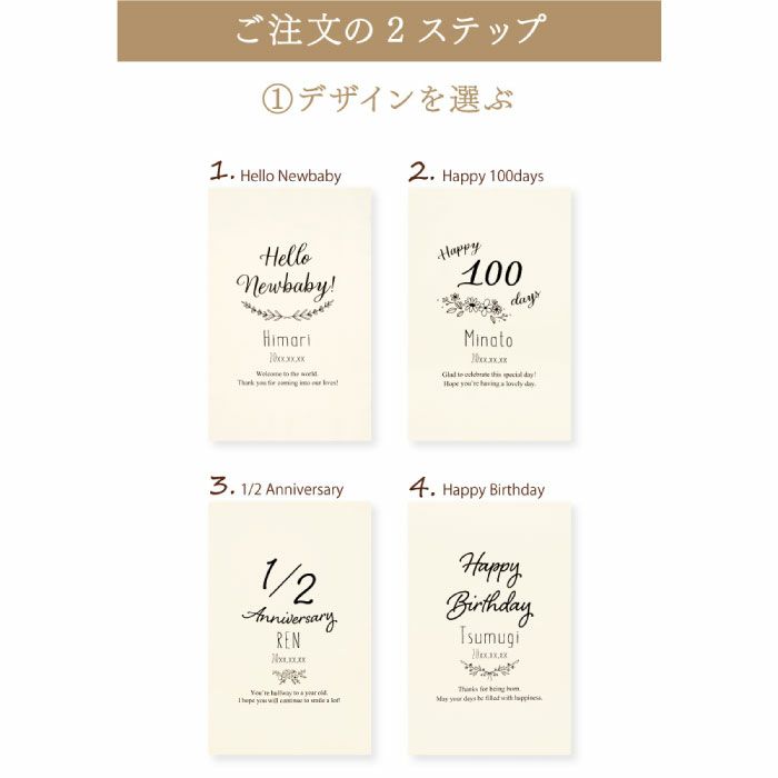 バースデーフォト タペストリー