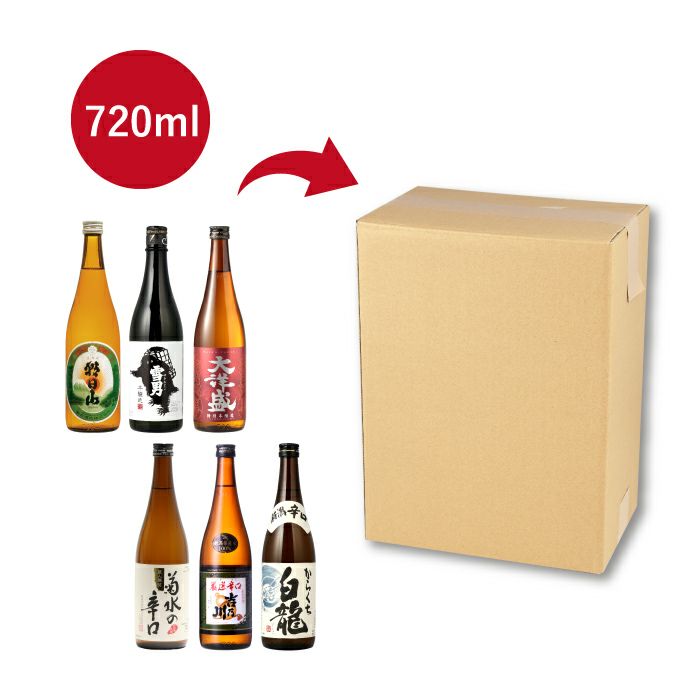 新潟県産 日本酒飲み比べ 6本セット｜ギフトショップ「FLEGRE
