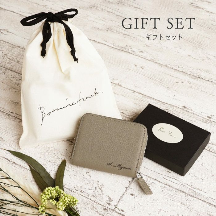 本革じゃばら式ミニ財布